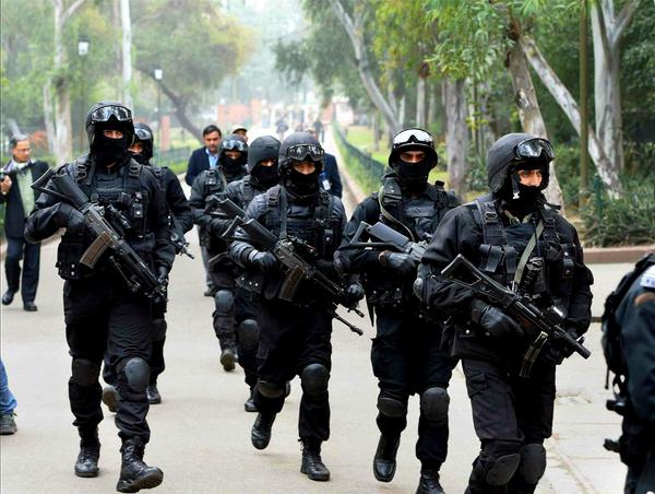 NSG or Black Cats Division of the Indian Special Forces