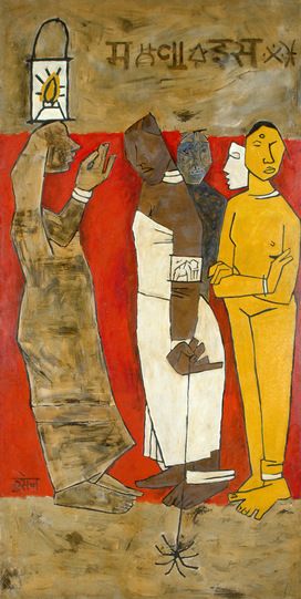 M F Husain