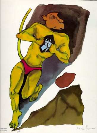 M F Husain