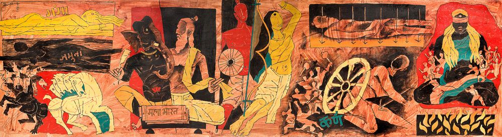 M F Husain