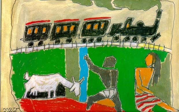 M F Husain