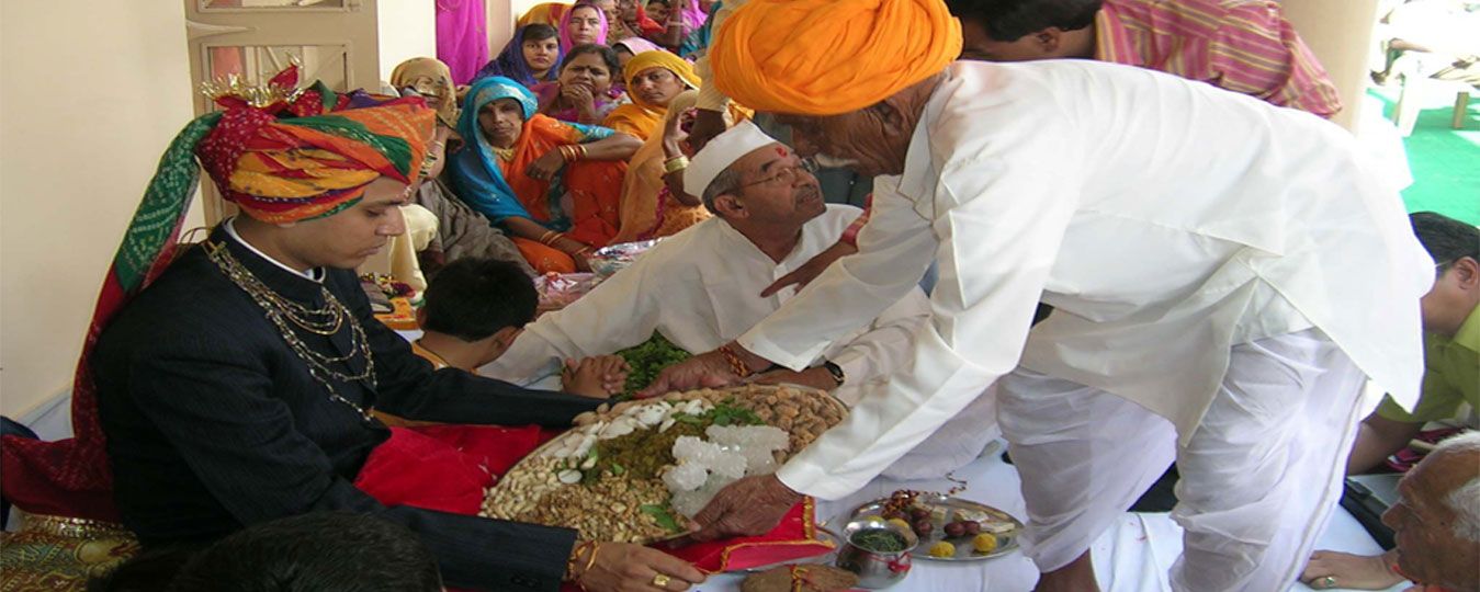 Husband receiving dowry