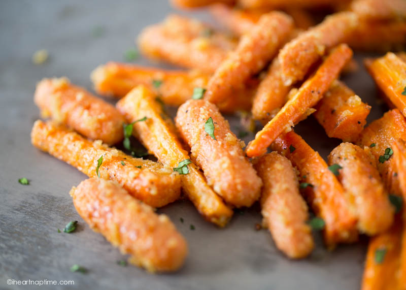 Carrot Fries - Low Calorie Snacks