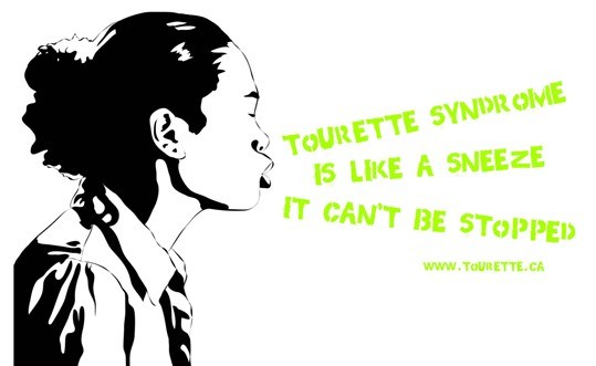 Awareness poster on Tourette